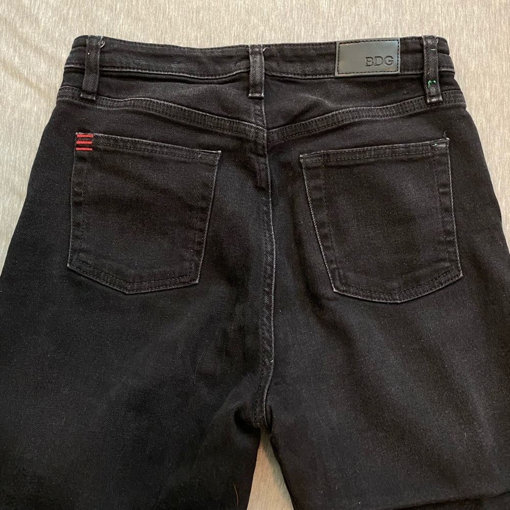 Black Denim Culottes